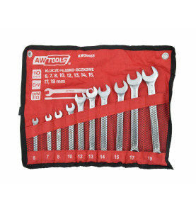 COMBINATION SPANNER SET 10pcs 6-19mm