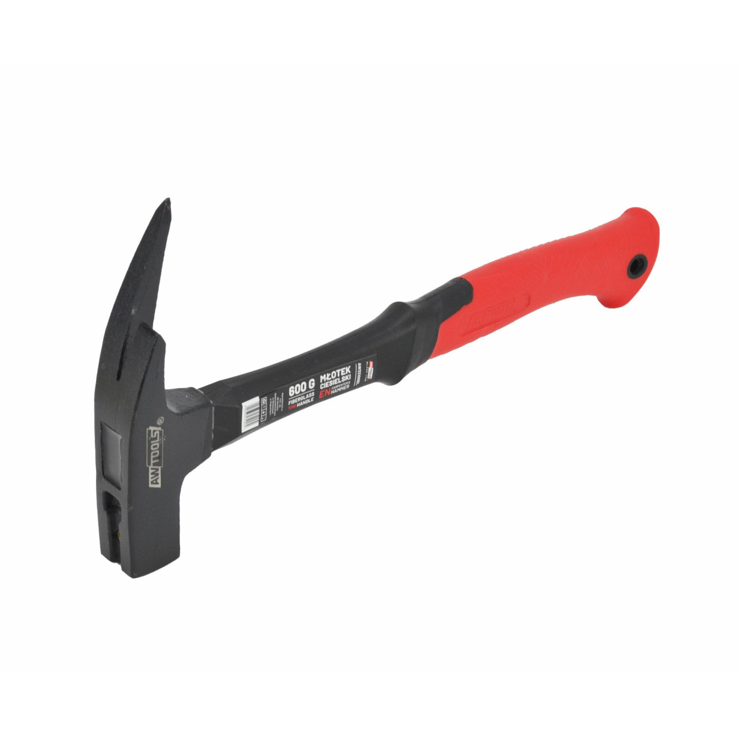 CARPENTERS HAMMER 600g/ FIBREGLASS HANDLE BLACK LINE
