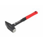 LOCKSMITHS HAMMER/ FIBREGLASS HANDLE 0,5 kg BLACK LINE