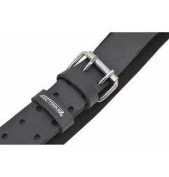 GRAIN OIL-TANNED LEATHER WAIST BELT 137cm