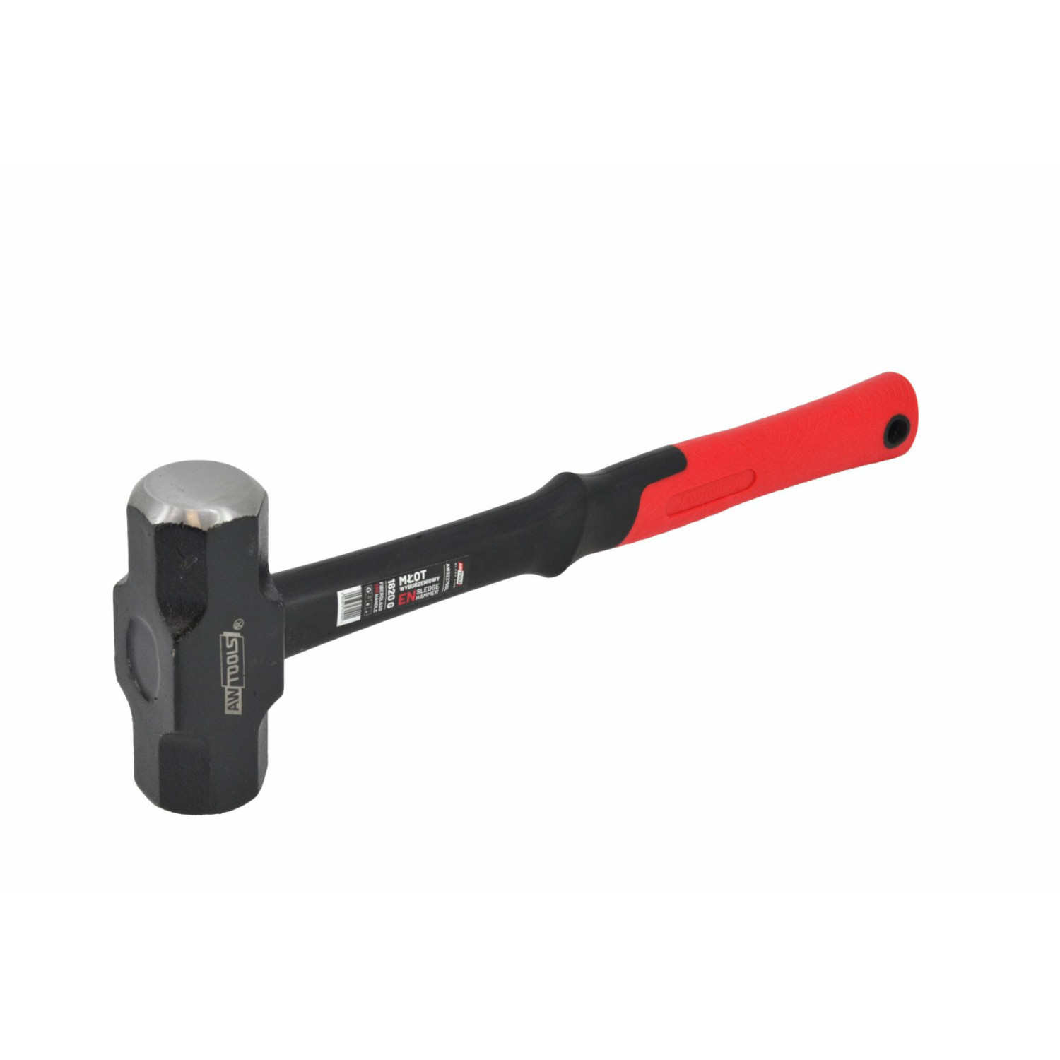 SLEDGEHAMMER/ FIBREGLASS HANDLE 1,82kg BLACK LINE