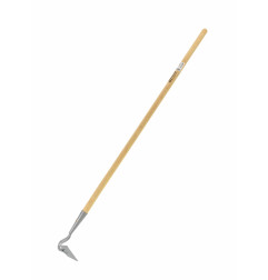 TRAPEZOID HOE 5x12/ WOODEN SHAFT