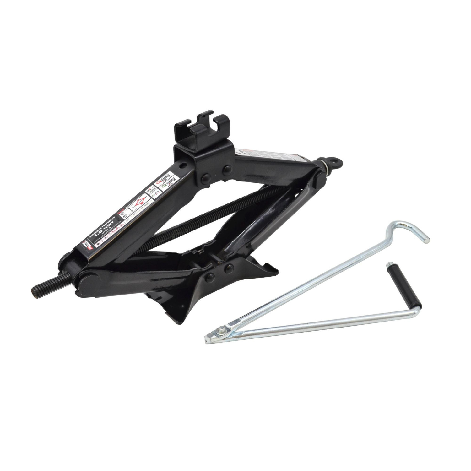 1.5T REINFORCED SCISSOR JACK w/ HAND CRANK 1.5T REINFORCED SCISSOR JACK w/ HAND CRANK