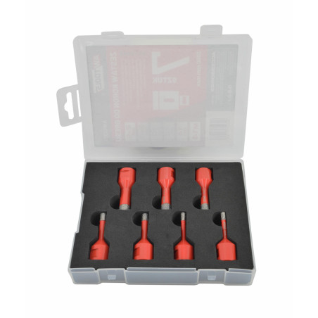 DIAMOND CORE DRILL BIT SET M14 7pcs /6-14mm/