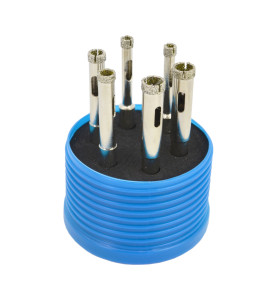 ZESTAW KORON DO GRESU 6szt. /6- 10mm/ NASYP DIAMENTOWY