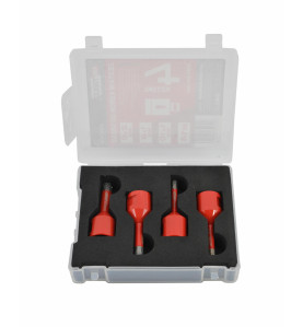 DIAMOND CORE DRILL BIT SET M14 4pcs /6-10mm/