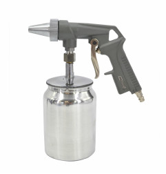 AIR SANDBLASTING GUN w/ ALU TANK 1L