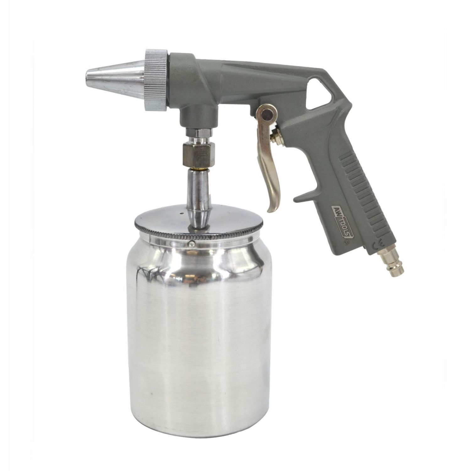 AIR SANDBLASTING GUN w/ ALU TANK 1L