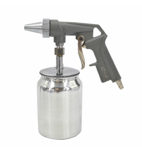 AIR SANDBLASTING GUN w/ ALU TANK 1L