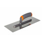 RECTANGULAR TROWEL 280mm/ RUBBER HANDLE
