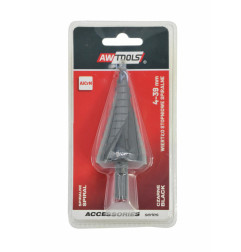 WIERTŁO STOPNIOWE SPIRALNE/ 4-39mm/ AICrN/ CZARNE