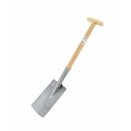 MINI SHOVEL/ WOODEN SHAFT & T-GRIP 15x26cm