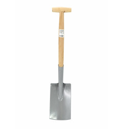 MINI SHOVEL/ WOODEN SHAFT & T-GRIP 15x26cm