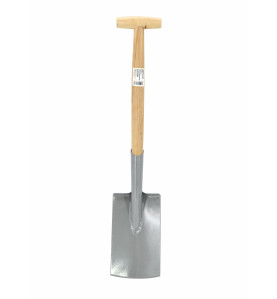 MINI SHOVEL/ WOODEN SHAFT & T-GRIP 15x26cm