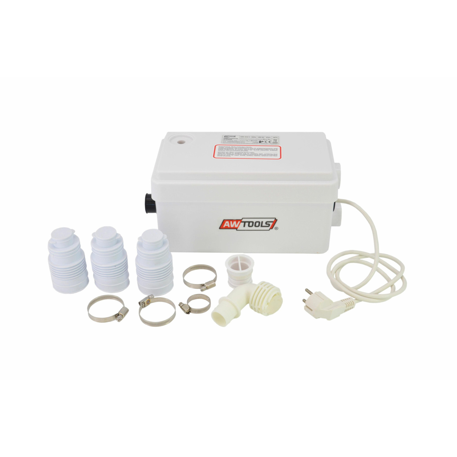 SANITARY MACERATOR WASTE WATER PUMP 250W