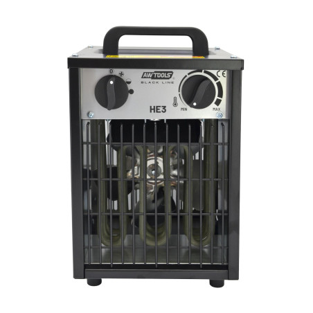 ELECTRIC FAN HEATER 3kW/ BLACK LINE