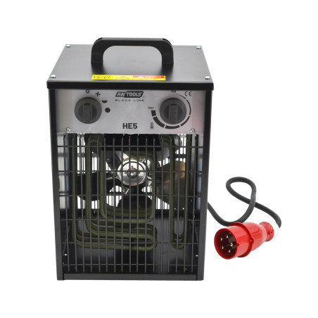 ELECTRIC FAN HEATER 5kW/ BLACK LINE