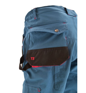 ZIP-OFF LEG WORK TROUSERS T2/ PETROL/ L