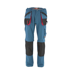 ZIP-OFF LEG WORK TROUSERS T2/ PETROL/ 2XL