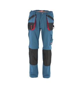 SPODNIE SPODENKI ROBOCZE ODPINANE NOGAWKI T2/ PETROL/ XXXL