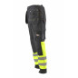 HI-VIS WORK TROUSERS T3 FLUO YELLOW/ XL