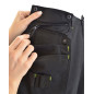 HI-VIS WORK TROUSERS T3 FLUO YELLOW/ XL