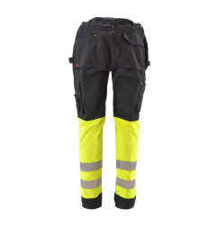 HI-VIS WORK TROUSERS T3 FLUO YELLOW/ 2XL