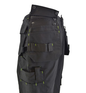 HI-VIS WORK TROUSERS T3 FLUO YELLOW/ 2XL