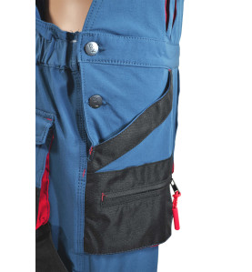 WORK BIB & BRACE T2/ PETROL/ M