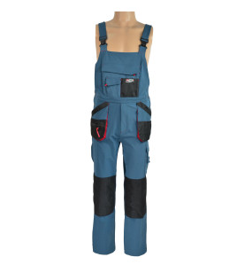 WORK BIB & BRACE T2/ PETROL/ L
