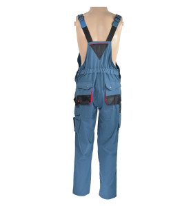 WORK BIB & BRACE T2/ PETROL/ L