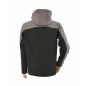 WORK SOFTSHELL JACKET T4 GREY-BLACK/ XL