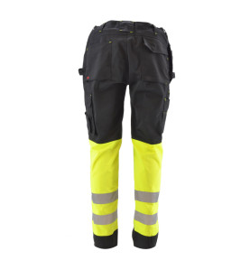 HI-VIS WORK TROUSERS T3 FLUO YELLOW/ 3XL
