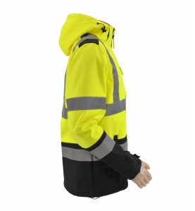 HI-VIS SOFTSHELL JACKET T3 YELLOW/ L