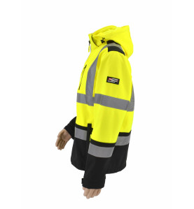 HI-VIS SOFTSHELL JACKET T3 YELLOW/ L