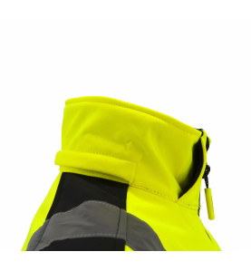 HI-VIS SOFTSHELL JACKET T3 YELLOW/ L