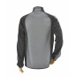 WORK FULL-ZIP FLEECE SWEATSHIRT T1 GREY-BLACK/ L WORK FULL-ZIP FLEECE SWEATSHIRT T1 GREY-BLACK/ L