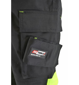 HI-VIS WORK TROUSERS T3 FLUO YELLOW/ S