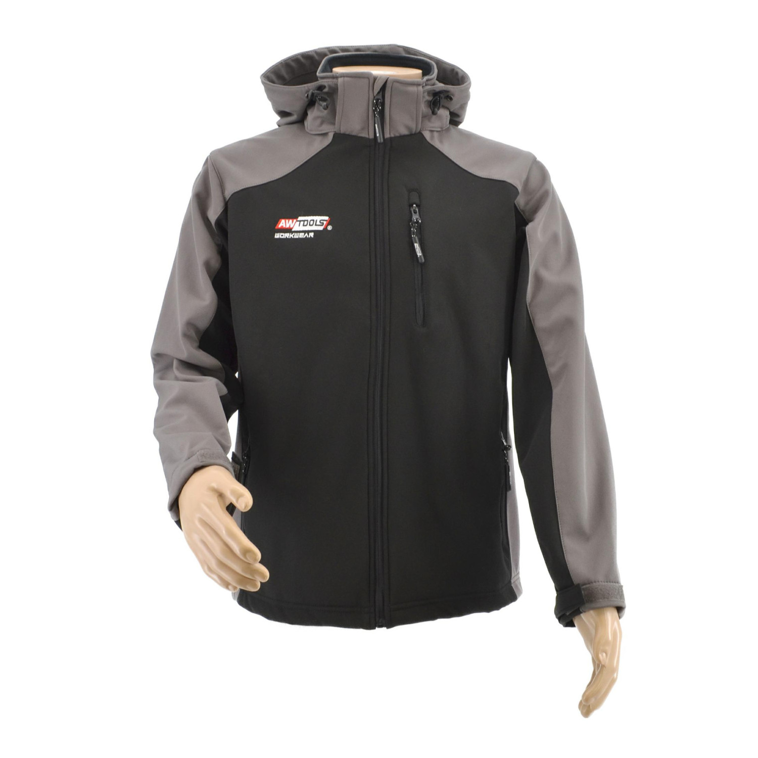 WORK SOFTSHELL JACKET T4 GREY-BLACK/ 2XL