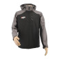 WORK SOFTSHELL JACKET T4 GREY-BLACK/ 2XL