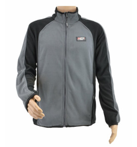 BLUZA POLAROWA T1/ SZARO-CZARNA/ XXL