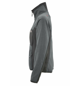 WORK FULL-ZIP FLEECE SWEATSHIRT T5/ GREY/ M