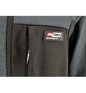 WORK FULL-ZIP FLEECE SWEATSHIRT T5/ GREY/ L