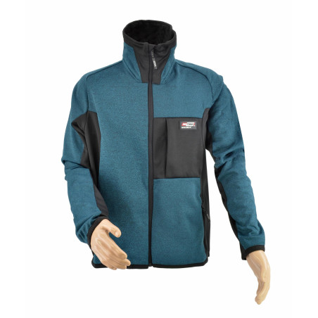 WORK FULL-ZIP FLEECE SWEATSHIRT T5/ PETROL/ XL