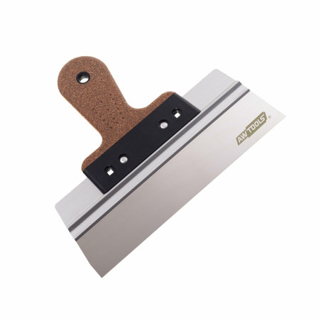 STAINLESS STEEL FACADE TAPING KNIFE 200/60mm/ CORK HANDLE