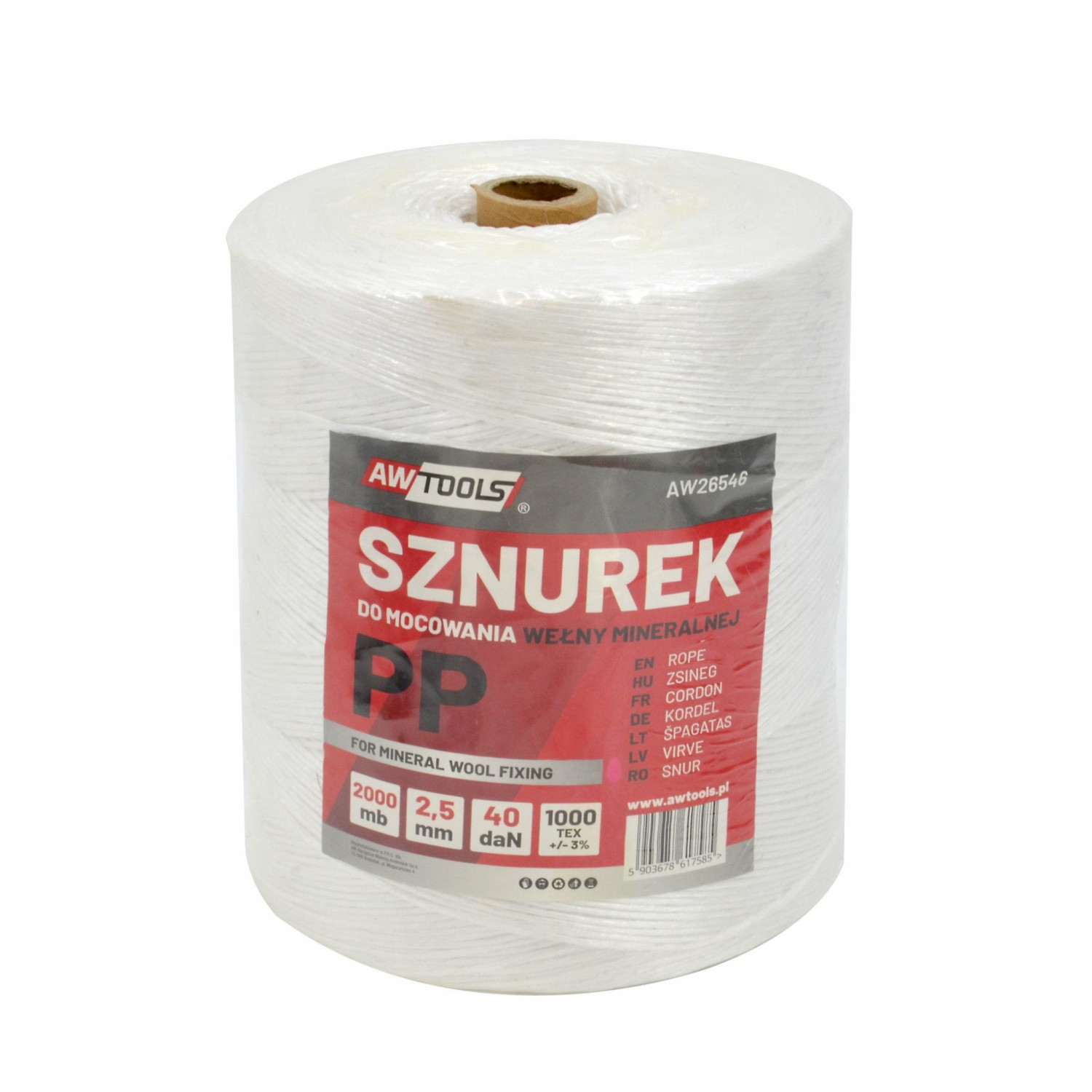 SZNUREK PP DO PODWIĄZYWANIA WEŁNY 300m