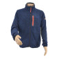 WORK FULL-ZIP FLEECE SWEATSHIRT T2 NAVY BLUE/ S