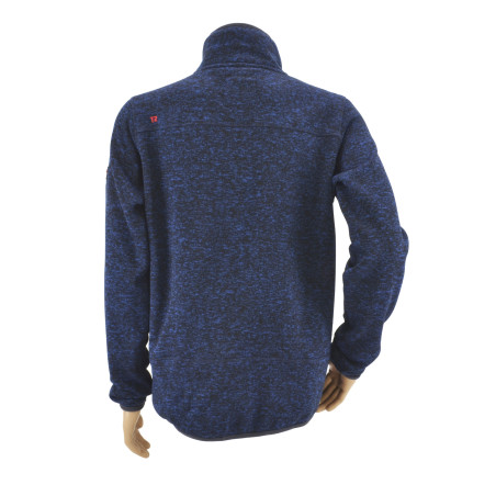 WORK FULL-ZIP FLEECE SWEATSHIRT T2 NAVY BLUE/ S