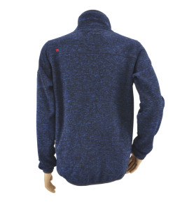 WORK FULL-ZIP FLEECE SWEATSHIRT T2 NAVY BLUE/ S