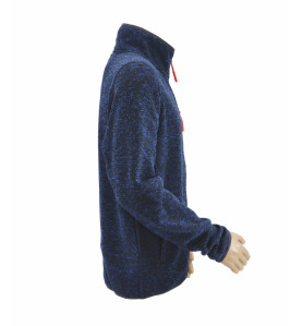 WORK FULL-ZIP FLEECE SWEATSHIRT T2 NAVY BLUE/ S